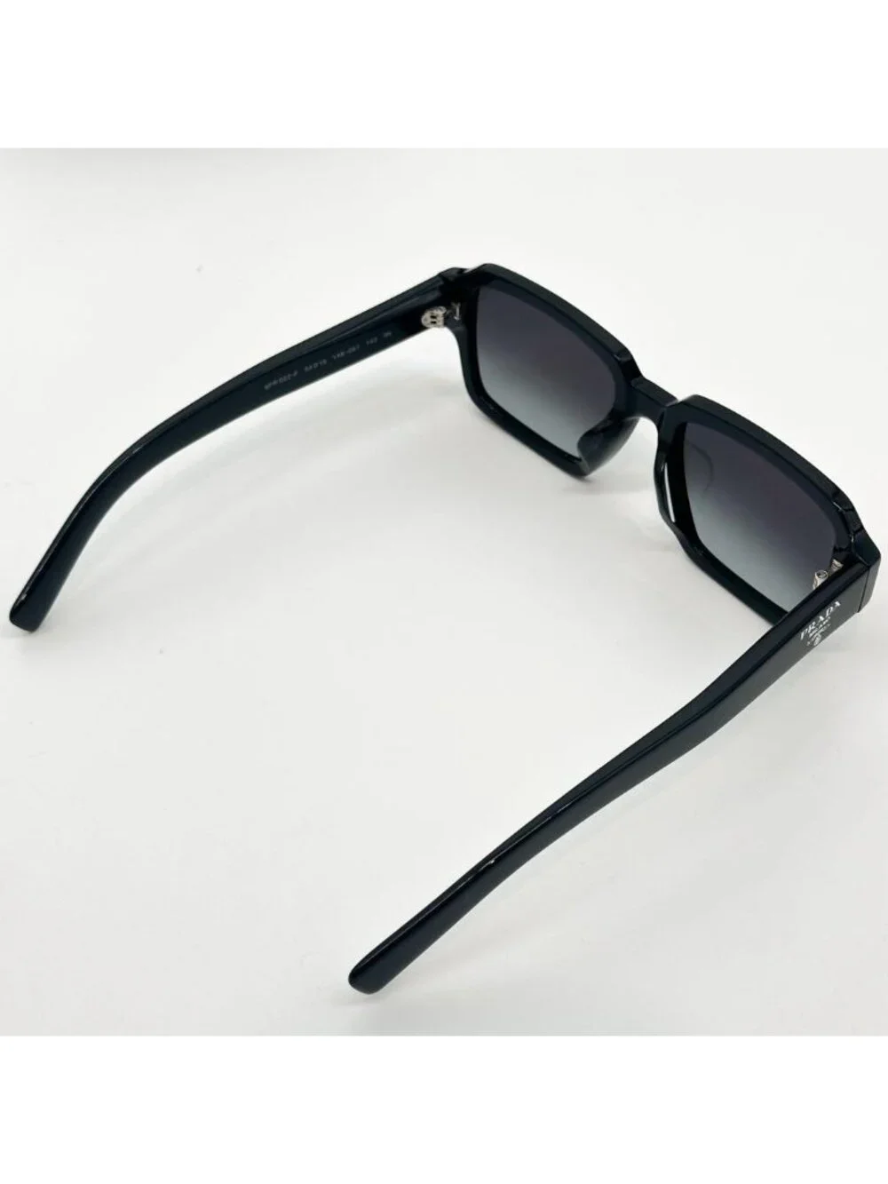 Prada Square Gradient Sunglasses Boston Logo Eyewear
